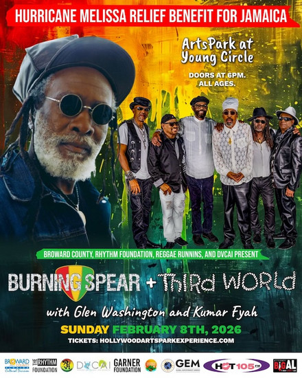 Burning Spear & Friends 2026 poster