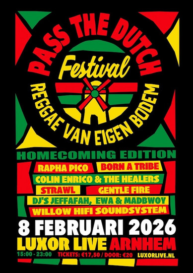 Pass The Dutch Festival 2026 poster