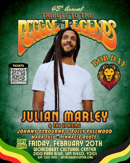 Tribute To The Reggae Legends 2026 poster