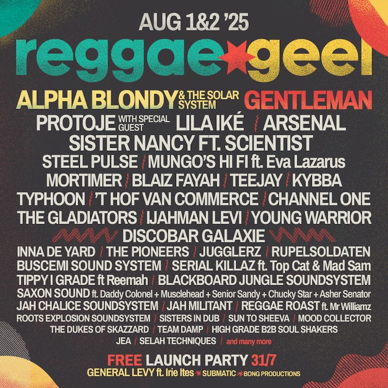 Reggae Geel 2025 poster
